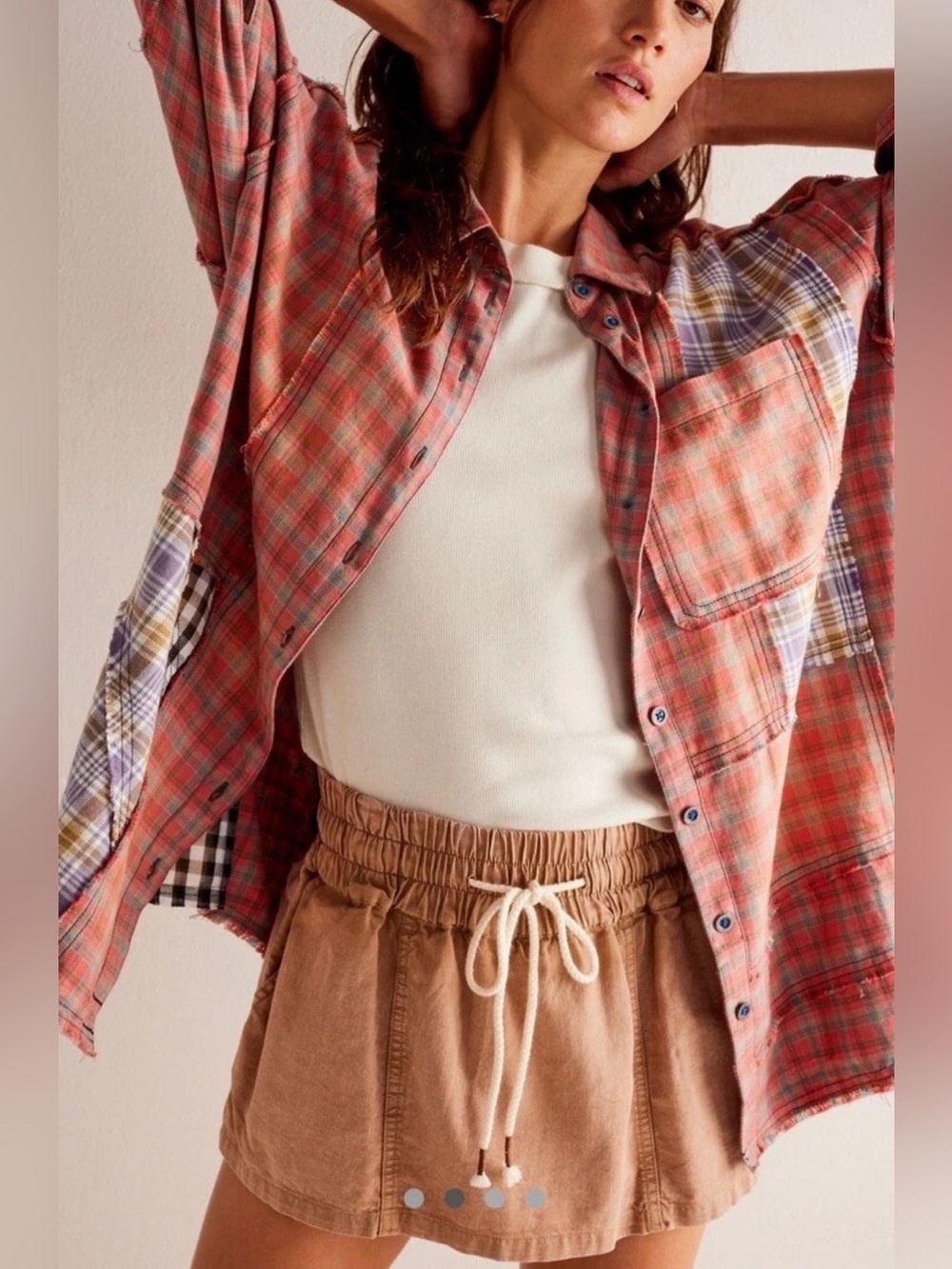 We The Free Boyfriend Plaid Shirt